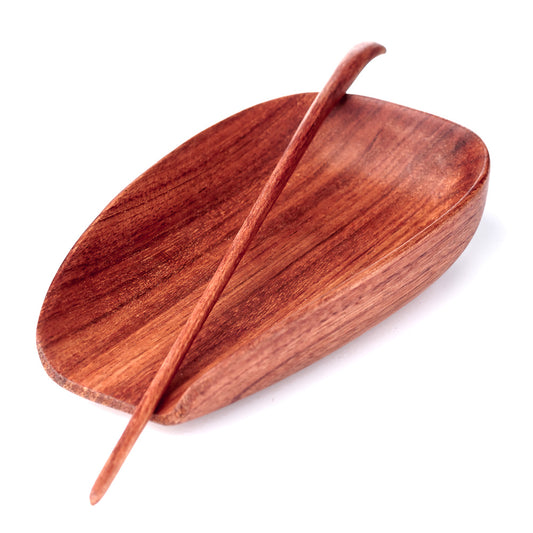 Chahe "Waldschnapper", pear wood, 12 cm