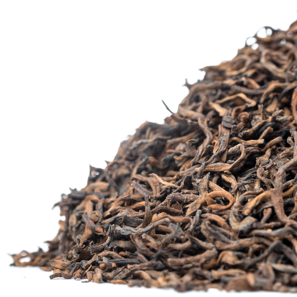 Ripe (Shu) pu-erh Menghai Guntin, Premium, 2021, 50g