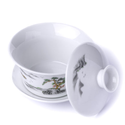 Gaiwan "Landscape", porcelain, 250 ml