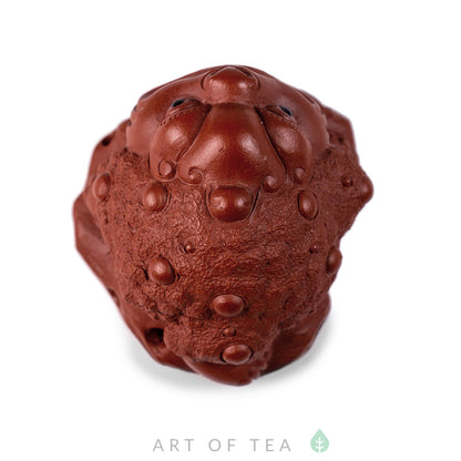 Teapet "Toad on a stone", 5cm